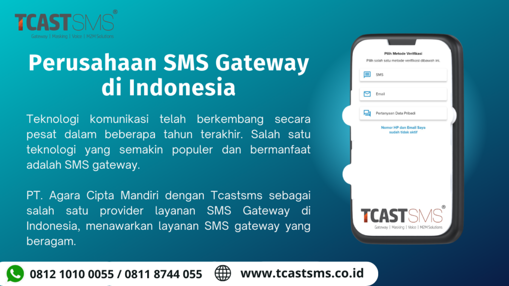 Perusahaan SMS Gateway di Indonesia