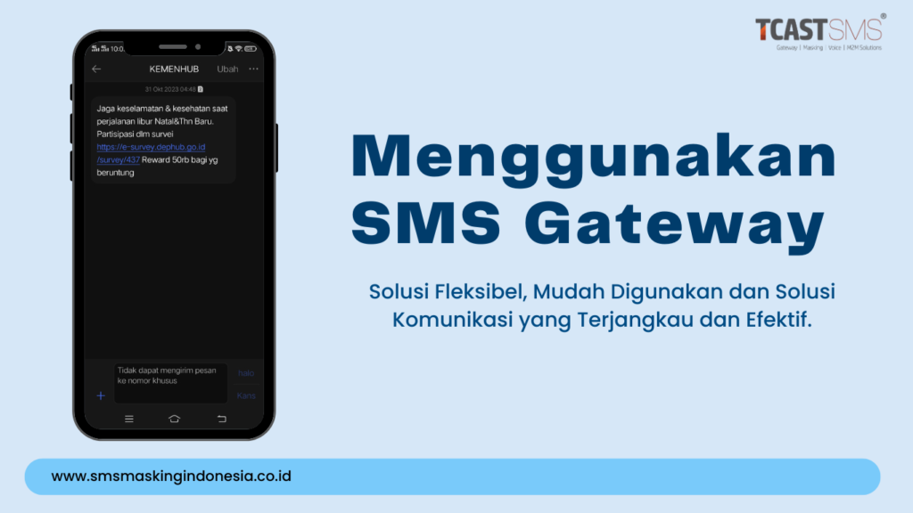 penyedia sms masking gateway